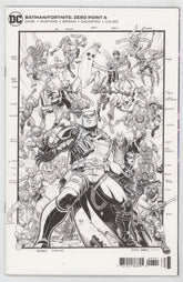 Batman Fortnite Zero Point 6 DC 2021 VF NM 1:150 Arthur Adams Variant