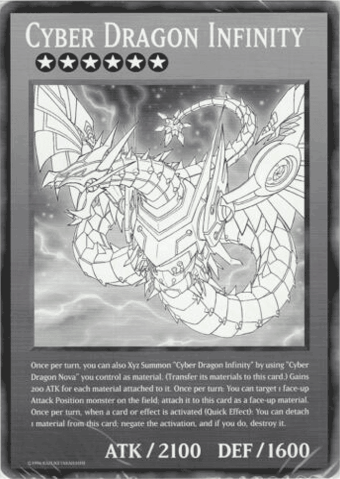 Common, Duel Overload, Light, Machine, Unlimited, Xyz/Effect Monster Cyber Dragon Infinity (Oversized) Common - Trading Card World