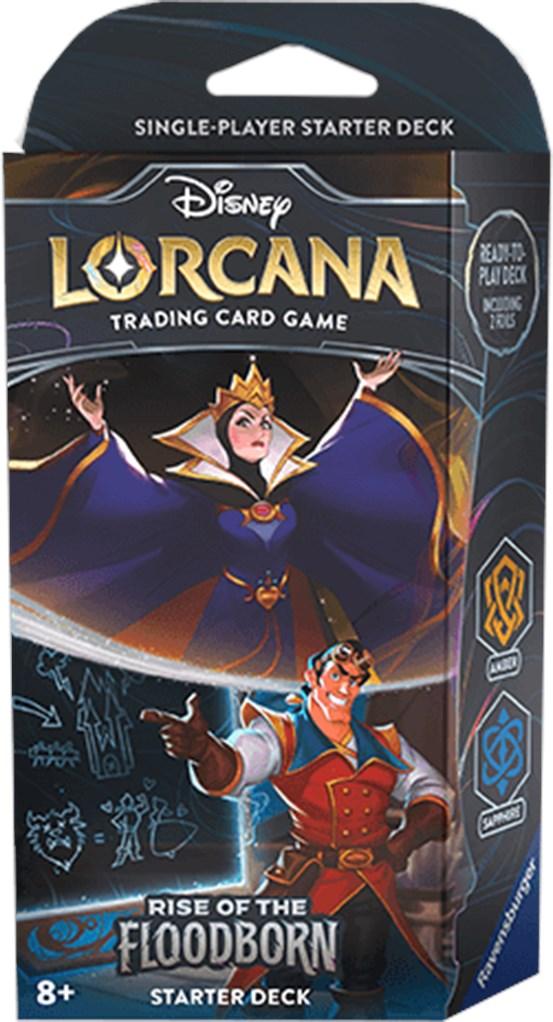 Lorcana, Rise of the Floodborn, Starter Deck Rise of the Floodborn - Starter Deck (Amber & Sapphire) - Trading Card World