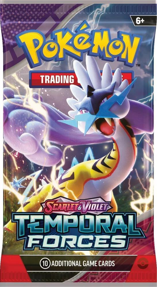 Booster Pack, Pokémon, Scarlet & Violet: Temporal Forces Scarlet & Violet: Temporal Forces - Booster Pack - Trading Card World