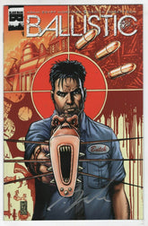 Ballistic 4 Black Mask 2013 VF Signed Darick Robertson