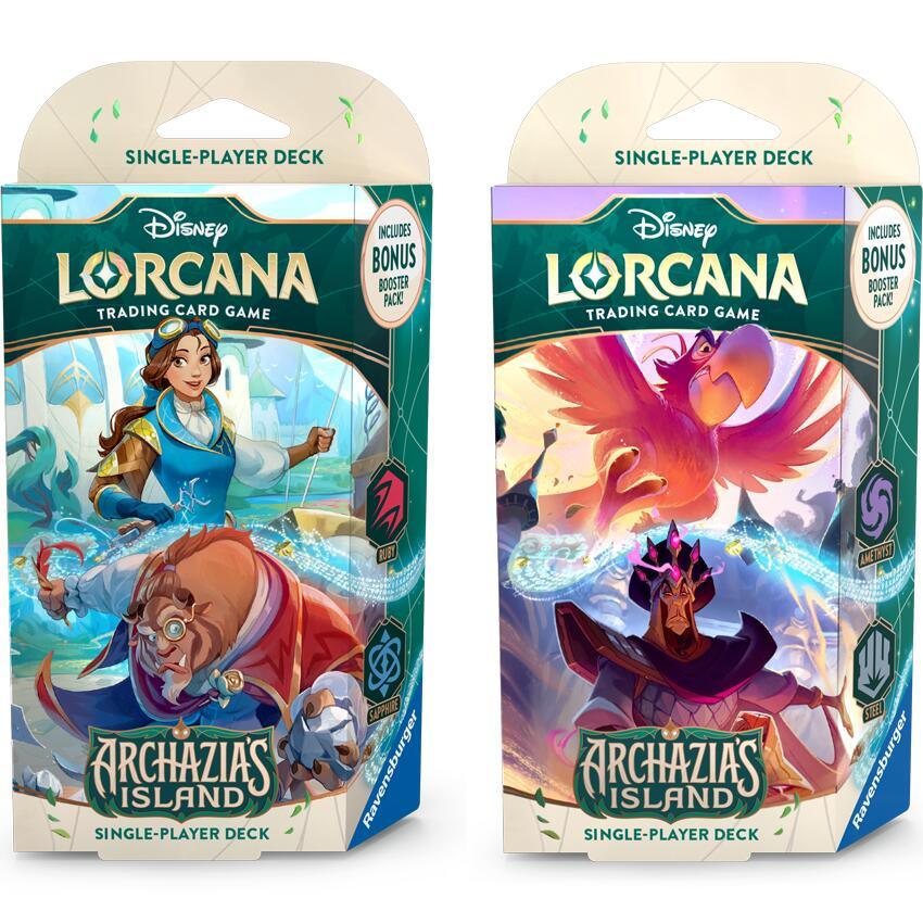 Archazia's Island, Lorcana, Starter Deck Archazia's Island Starter Deck (Set of 2) - Trading Card World