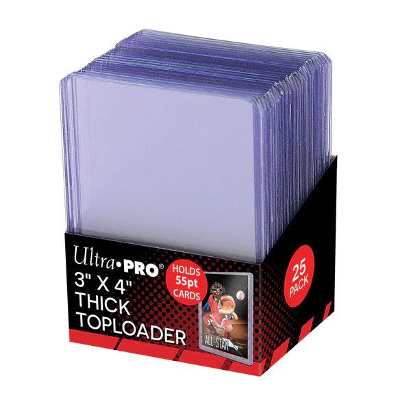 Accessories 3" x 4" Clear Action Packed 55PT Toploaders (25ct) - Trading Card World