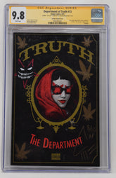 Department Of Truth 13 Image 2021 CGC SS Signed Remark Javan Jordan Chronic