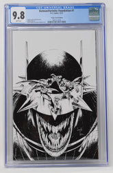 Batman Fortnite Foundation 1 DC 2021 CGC 9.8 Greg Capullo Virgin Sketch Variant