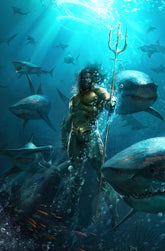 JUSTICE LEAGUE #11 B DC Francesco Mattina Variant Aquaman Scott Snyder (DROWNED EARTH) (11/07/2018)
