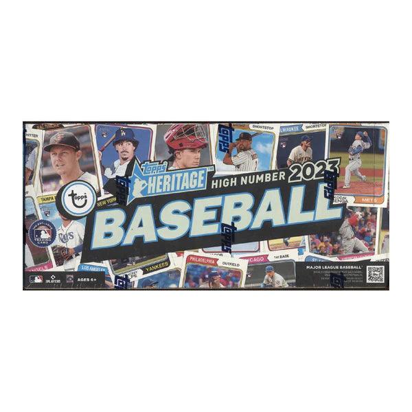 Baseball, Hobby Box, Sports, Topps 2023 Topps Heritage High Number Baseball - Hobby Box - Trading Card World