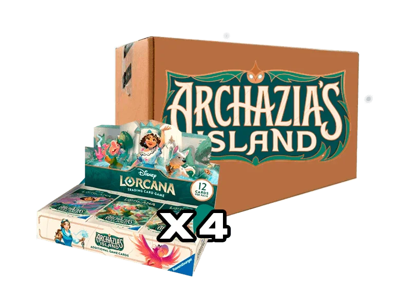 Archazia's Island, Booster Boxes, Lorcana Disney Lorcana: Archazia's Island - Booster Box Case - Trading Card World
