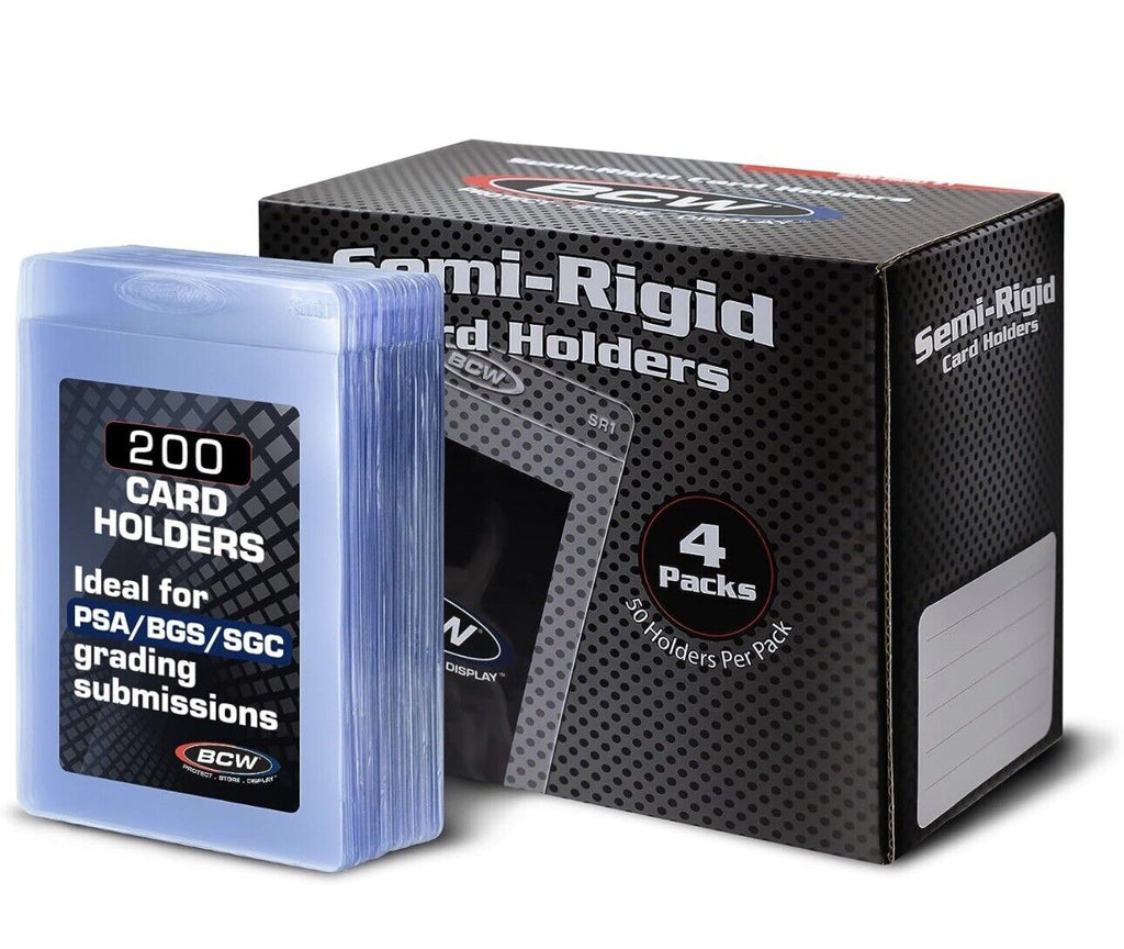 Semi-Rigid Card Holder Binder for Card Savers!