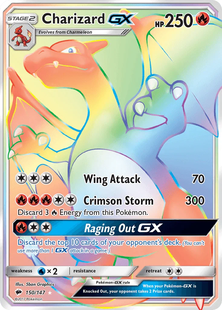 pokemon sun and moon charizard card 2019 POKEMON SUN & MOON CHARIZARD GX HIDDEN FATES YankeeKicks Online