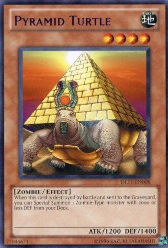 Duelist League Promo, Earth, Effect Monster, Rare, Unlimited, Zombie Pyramid Turtle (Purple) [DL11-EN008] Rare - Trading Card World