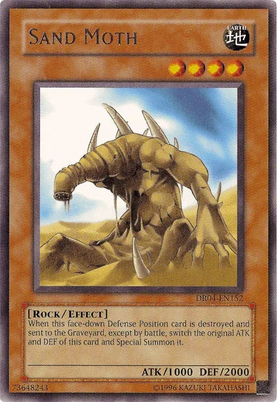 Dark Revelation Volume 4, Earth, Effect Monster, Rare, Rock, Unlimited Sand Moth [DR04-EN152] Rare - Trading Card World