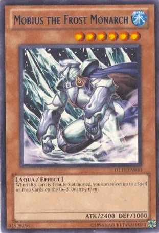Aqua, Duelist League Promo, Effect Monster, Rare, Unlimited, Water Mobius the Frost Monarch (Blue) [DL11-EN010] Rare - Trading Card World