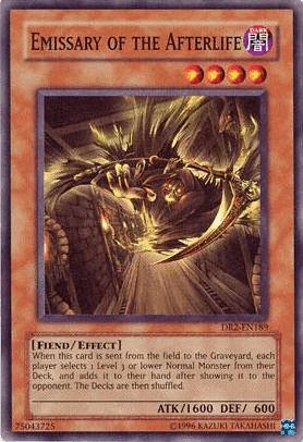 Dark, Dark Revelation Volume 2, Effect Monster, Fiend, Super Rare, Unlimited Emissary of the Afterlife [DR2-EN189] Super Rare - Trading Card World