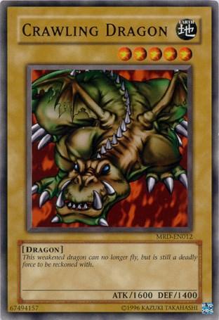 Common, Dragon, Earth, Metal Raiders, Normal Monster, Unlimited Crawling Dragon [MRD-EN012] Common - Trading Card World