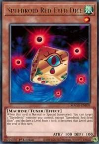 1st Edition, Machine, Maximum Gold, Rare, Tuner/Effect Monster, Wind Speedroid Red-Eyed Dice [MAGO-EN099] Rare - Trading Card World