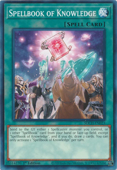 1st Edition, Common, Normal Spell, Spell, Structure Deck: Spirit Charmers Spellbook of Knowledge [SDCH-EN023] Common - Trading Card World
