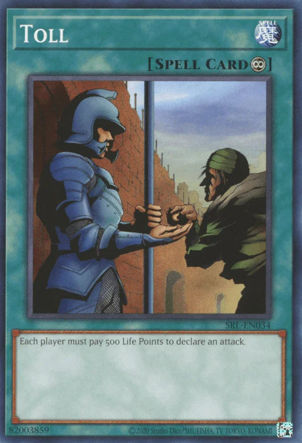 Common, Normal Spell, Spell, Spell Ruler, Unlimited Toll [SRL-EN034] Common - Trading Card World