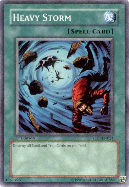 1st Edition, Common, Normal Spell, Spell, Starter Deck: Jaden Yuki, Unlimited Heavy Storm [YSDJ-EN024] Common - Trading Card World