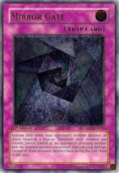 1st Edition, Normal Trap, Tactical Evolution, Trap, Ultimate Rare, Unlimited Mirror Gate [TAEV-EN063] Ultimate Rare - Trading Card World