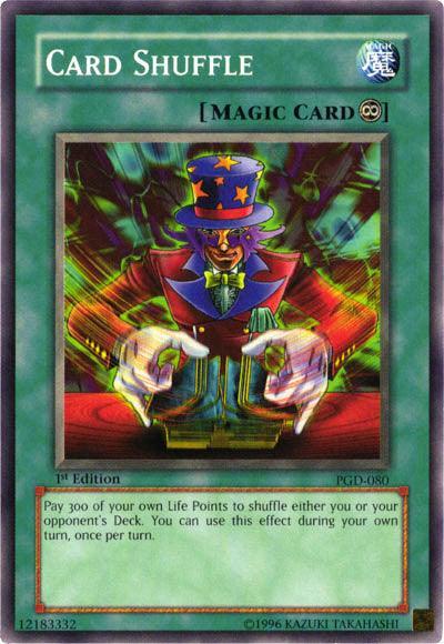 1st Edition, Common, Continuous Spell, Pharaonic Guardian, Spell, Unlimited Card Shuffle [PGD-080] Common - Trading Card World
