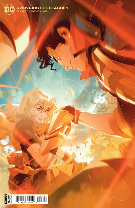 Rwby Justice League #1 (Of 7) B Simone Di Meo Card Stock Variant (04/27/2021) Dc