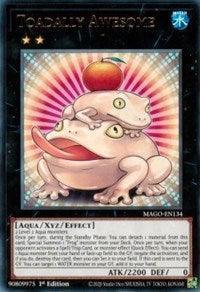 1st Edition, Aqua, Maximum Gold, Rare, Water, Xyz/ Effect Monster Toadally Awesome [MAGO-EN134] Rare - Trading Card World