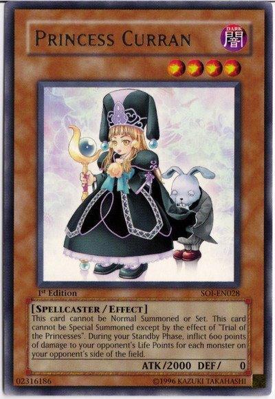 1st Edition, Dark, Effect Monster, Rare, Shadow of Infinity, Spellcaster, Unlimited Princess Curran [SOI-EN028] Rare - Trading Card World