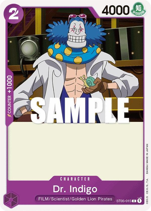 Character, Common, Film, Golden Lion Pirates, Scientist, Starter Deck: Film Edition, Starter Decks Dr. Indigo [Starter Deck: Film Edition] - Trading Card World