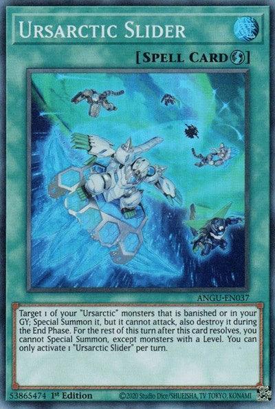 1st Edition, Ancient Guardians, Quick-Play Spell, Spell, Super Rare Ursarctic Slider (Super Rare) [ANGU-EN037] Super Rare - Trading Card World