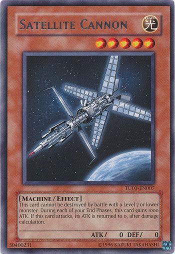 Effect Monster, Light, Machine, Rare, Turbo Pack Booster One Pack, Unlimited Satellite Cannon [TU01-EN007] Rare - Trading Card World