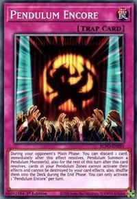 1st Edition, Blazing Vortex, Common, Normal Trap, Trap Pendulum Encore [BLVO-EN091] Common - Trading Card World