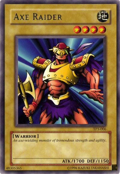 Earth, Normal Monster, Rare, Tournament Pack 3, Unlimited, Warrior Axe Raider [TP3-006] Rare - Trading Card World