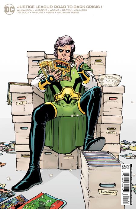 Justice League Road To Dark Crisis #1 B Chris Burnham Variant (05/31/2022) Dc