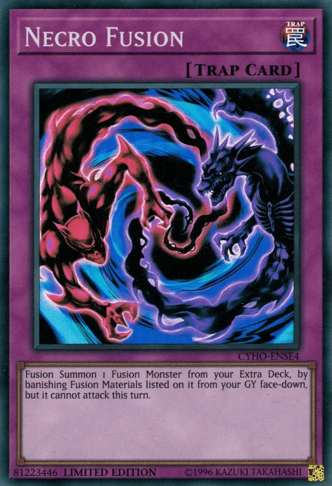 Cybernetic Horizon, Limited, Normal Trap, Super Rare, Trap Necro Fusion [CYHO-ENSE4] Super Rare - Trading Card World