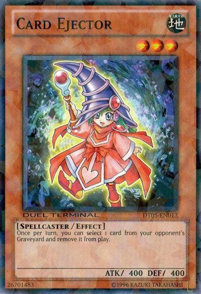 Common, Duel Terminal 5, Earth, Effect Monster, Limited, Spellcaster Card Ejector [DT05-EN013] Common - Trading Card World