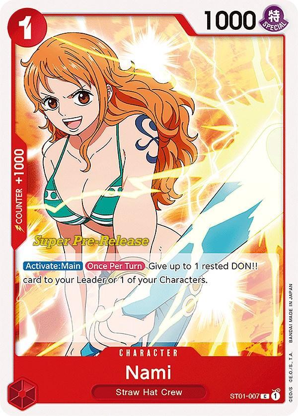 Character, Common, Starter Decks, Straw Hat Crew, Super Pre-Release Starter Deck: Straw Hat Crew Nami [Super Pre-Release Starter Deck: Straw Hat Crew] - Trading Card World