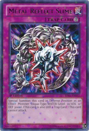 1st Edition, Battle Pack: Epic Dawn, Continuous Trap, Starfoil Rare, Trap, Unlimited Metal Reflect Slime [BP01-EN052] Starfoil Rare - Trading Card World