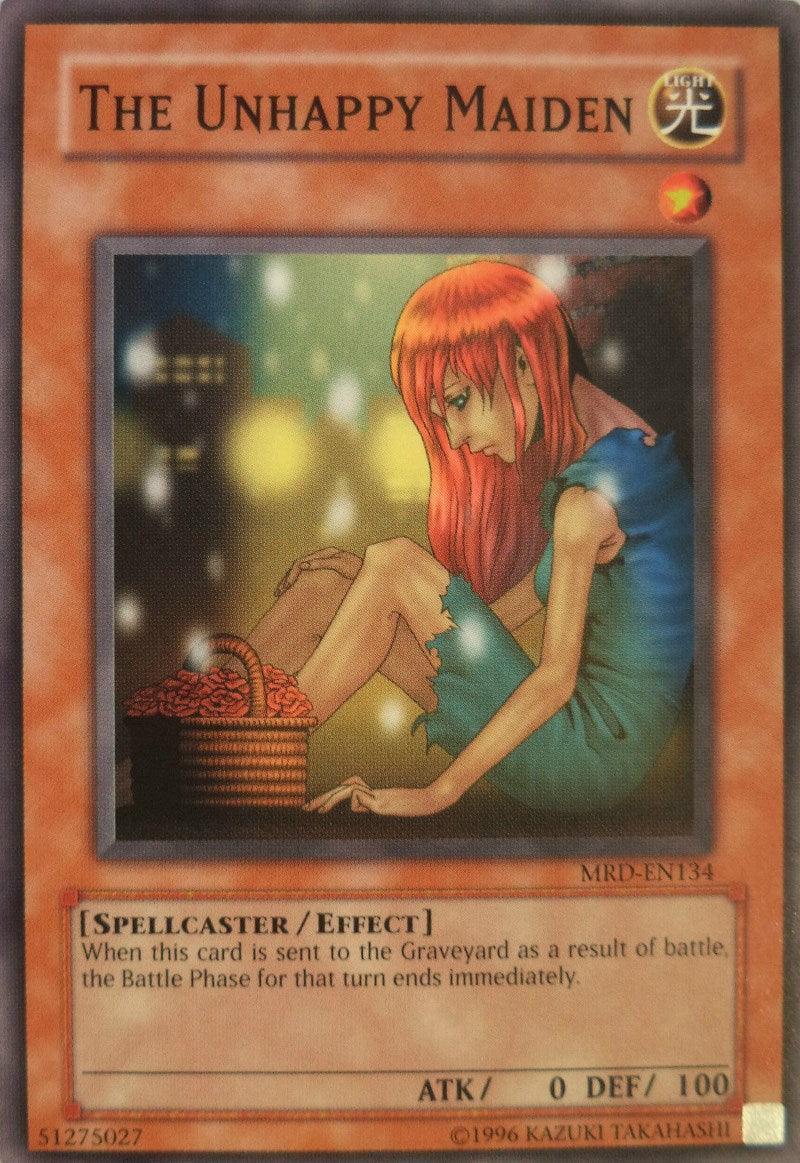 Effect Monster, Light, Metal Raiders, Short Print, Spellcaster, Unlimited The Unhappy Maiden [MRD-EN134] Short Print - Trading Card World