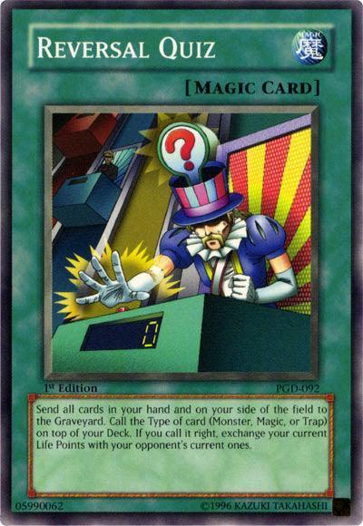 1st Edition, Common, Normal Spell, Pharaonic Guardian, Spell, Unlimited Reversal Quiz [PGD-092] Common - Trading Card World