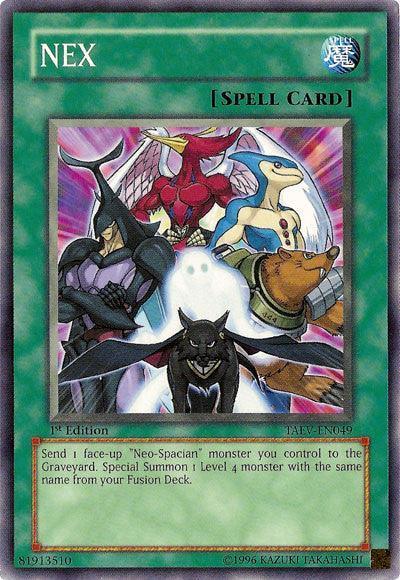 1st Edition, Common, Normal Spell, Spell, Tactical Evolution, Unlimited NEX [TAEV-EN049] Common - Trading Card World