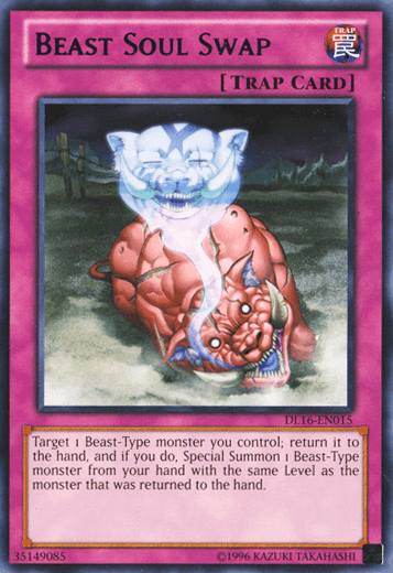 Duelist League Promo, Normal Trap, Rare, Trap, Unlimited Beast Soul Swap (Purple) [DL16-EN015] Rare - Trading Card World