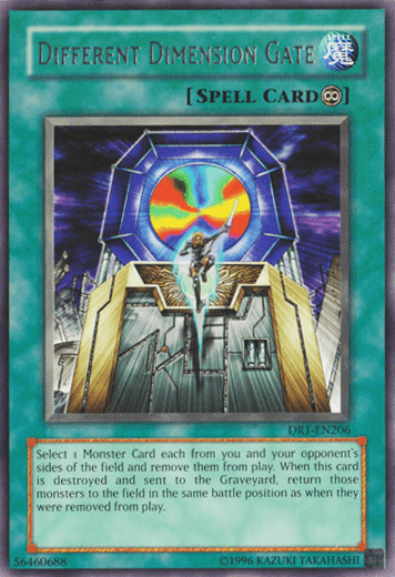 Continuous Spell, Dark Revelation Volume 1, Rare, Spell, Unlimited Different Dimension Gate [DR1-EN206] Rare - Trading Card World