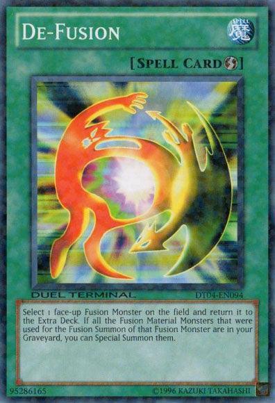 Common, Duel Terminal 4, Limited, Quick Play Spell, Spell De-Fusion [DT04-EN094] Common - Trading Card World