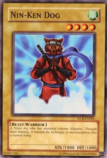 Beast-Warrior, Common, Dark Crisis, Normal Monster, Unlimited, Wind Nin-Ken Dog [DCR-EN002] Common - Trading Card World