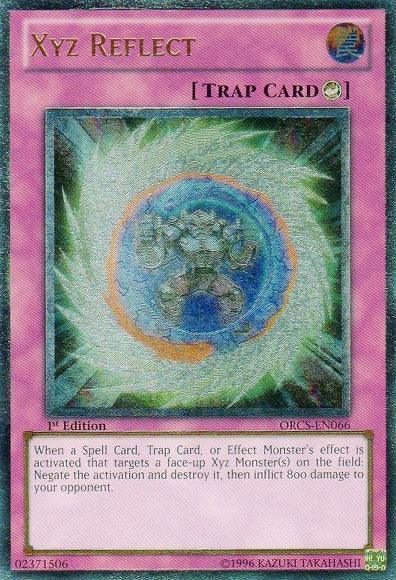 1st Edition, Counter Trap, Order of Chaos, Trap, Ultimate Rare, Unlimited Xyz Reflect [ORCS-EN066] Ultimate Rare - Trading Card World