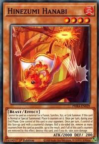 1st Edition, Beast, Common, Effect Monster, Fire, Phantom Rage Hinezumi Hanabi [PHRA-EN029] Common - Trading Card World
