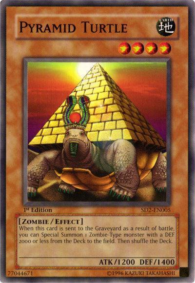 1st Edition, Common, Earth, Effect Monster, Structure Deck: Zombie Madness, Unlimited, Zombie Pyramid Turtle [SD2-EN005] Common - Trading Card World