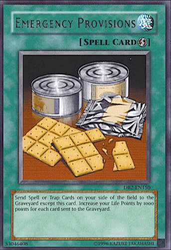 Dark Beginning 2, Quick Play Spell, Rare, Spell, Unlimited Emergency Provisions [DB2-EN150] Rare - Trading Card World