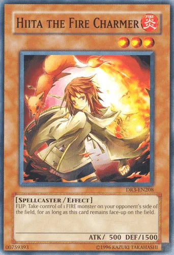 Common, Dark Revelation Volume 3, Effect Monster, Fire, Spellcaster, Unlimited Hiita the Fire Charmer [DR3-EN208] Common - Trading Card World